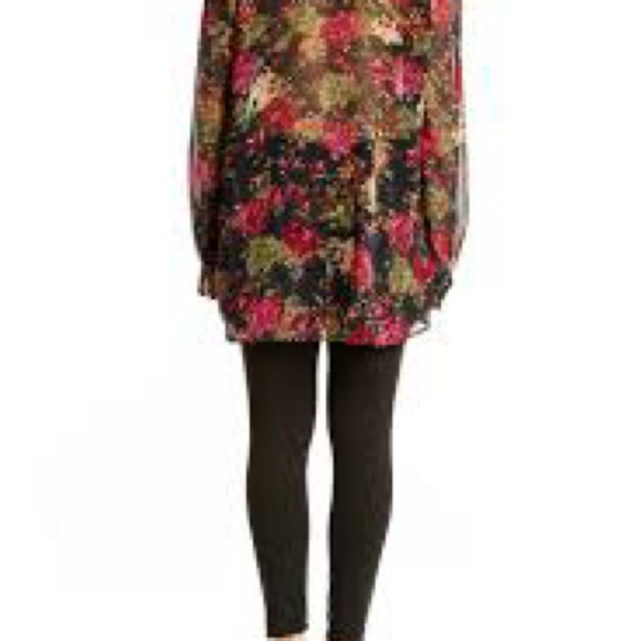 Pleione Tops - Pleione Feminine Floral Semi Sheer Gorgeous Blouse